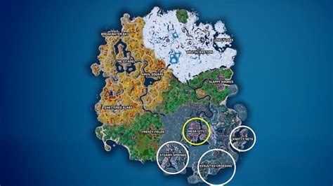 Where is the Mega City POI in Fortnite Chapter 4 Season 2? - Pro Game Guides