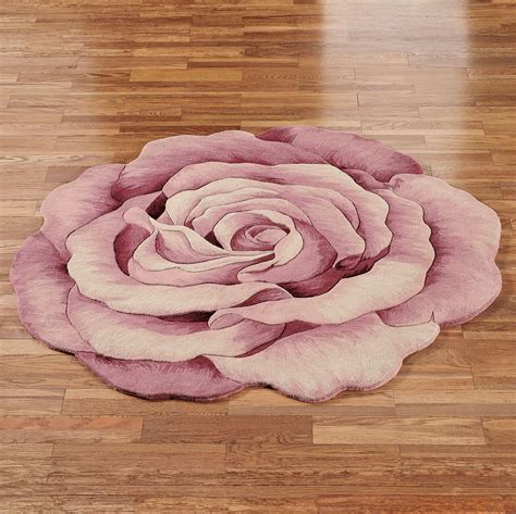 Roselinn Flower Round Rugs