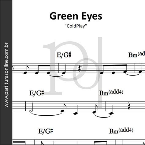 Green Eyes • ColdPlay