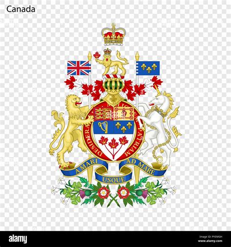 Symbol of Canada. National emblem Stock Vector Image & Art - Alamy