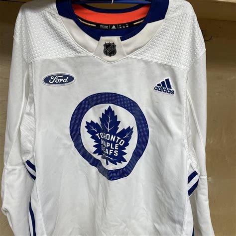 Toronto Maple Leafs NHL Adidas Pro Jersey Size 56 | SidelineSwap