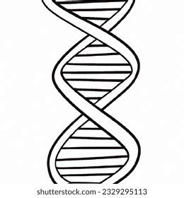 Dna Helix Black White Clip Art AI-generated image 2329295113 | Shutterstock