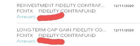 Drop in FCNTX? : Fidelity