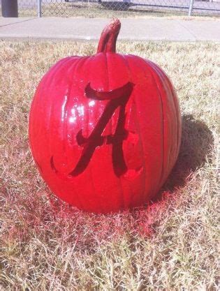 Alabama 'A' pumpkin - roll tide A Pumpkin, Pumpkin Carving, Roll Tide ...