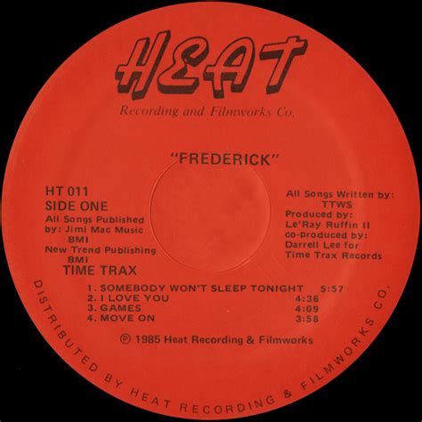 Frederick – Frederick | Vinyl Album Covers.com