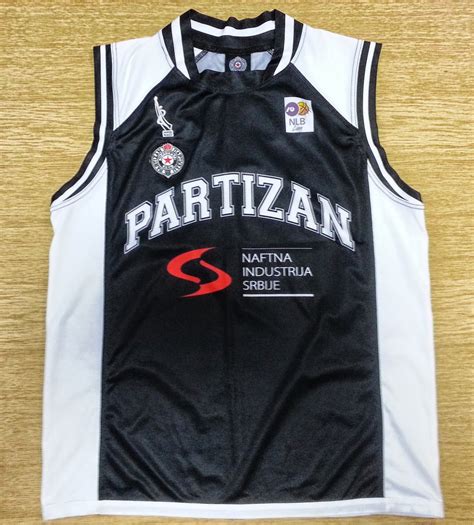 Basketball Jerseys : PARTIZAN BELGRADE JERSEYS