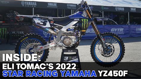 Inside Eli Tomac's 2022 Star Racing Yamaha YZ450F | Motors-Addict