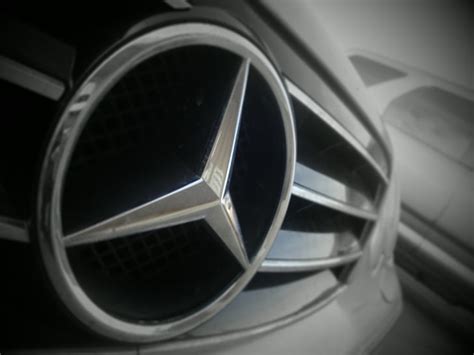 HD wallpaper: badges, black, cars, mercedes benz, white, close-up ...