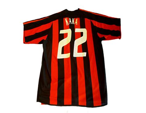 ADIDAS AC MILAN 2004 HOME `KAKA` PLAYER VERSION JERSEY - Soccer Plus