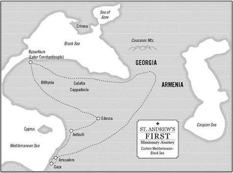 The Astonishing Missionary Journeys of the Apostle Andrew / OrthoChristian.Com