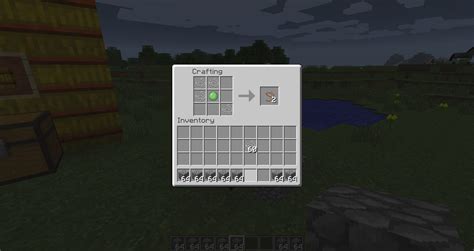 Lead Crafting Recipe : Minecraft