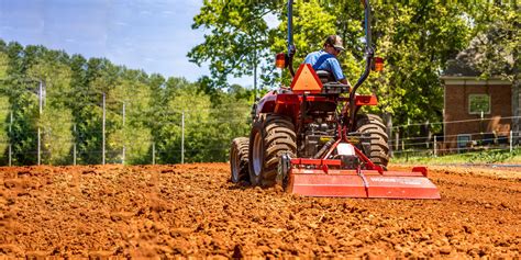 Garden Tractor With Rototiller | Fasci Garden