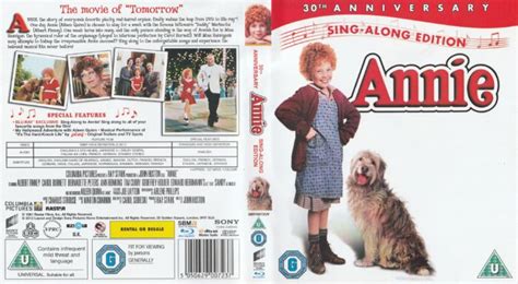 Annie (1981) R2 Blu Ray Cover and Label - DVDcover.Com