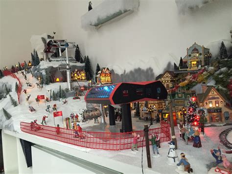 Seilbahn Talstation Ski Lift, Lemax, Christmas Villages, Diorama ...