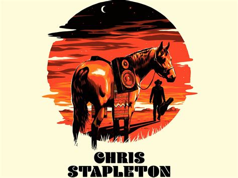 Chris Stapleton Columbia, MD Poster | Cowboy wall art, Chris stapleton ...