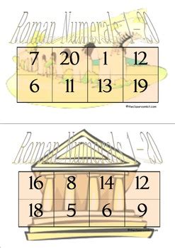 Roman Numerals Games Bundle by The Classroom Kit | TpT