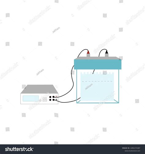 Sdspage Gel Electrophoresis Technique That Analytical Stock Vector ...