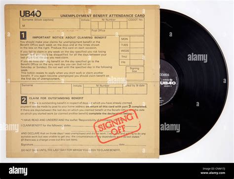 Cover of vinyl album 'Signing Off' by UB40 released 1980 on Graduate ...