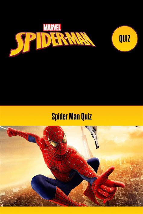 Spider-Man Quiz | Ultimate spiderman, Spiderman, Movie quizzes