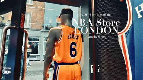 Experience the NBA Store London on Carnaby St | LeBron James | NY ...