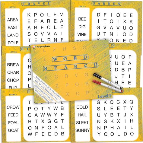 Keeping Busy Word Search Puzzles for Older Adults Philippines | Ubuy