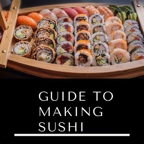 A Beginner's Guide to Making Sushi | Sushi recipes easy, Sushi recipes for beginners, Sushi ...