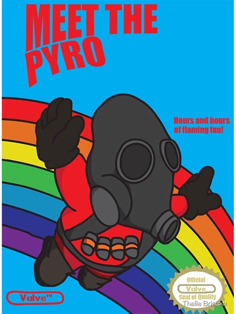 "Meet the Pyro" Poster for Sale by tamart | Redbubble