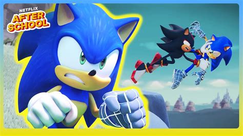 Sonic vs Shadow EPIC BATTLE!!! 💥⚡ Sonic Prime | Netflix After School - YouTube