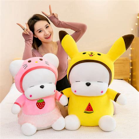 Mashimaro Plush Toy Cartoon Rabbit Masihmaro Doll Soft Pillow Toys For ...