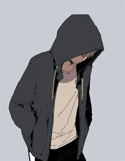 Boy Hoodie Mask Anime Profile Pictures : Anime Boy With Hoodie ...