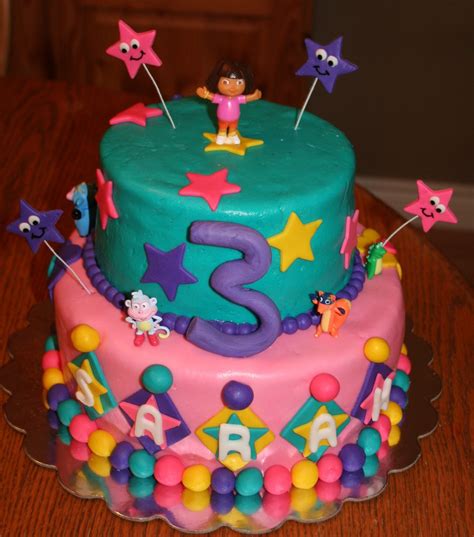 Pink Frosting Bakery: Dora birthday cake