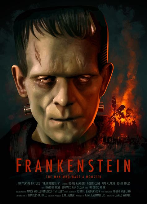 Frankenstein (1931) [3253 × 4500] by Brian Taylor : r/MoviePosterPorn