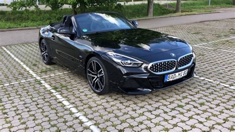 New BMW Z4 G29 2019 sDrive 30i M-Sport Sapphire Black / Schwarz - YouTube