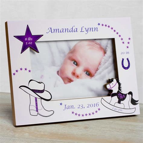 Personalized Baby Picture Frame Baby Girl Picture Frame New - Etsy