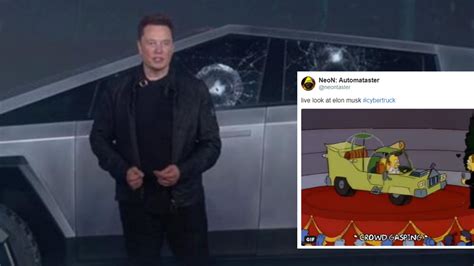 Elon Musk's Cybertruck demonstration backfired badly after "bulletproof ...