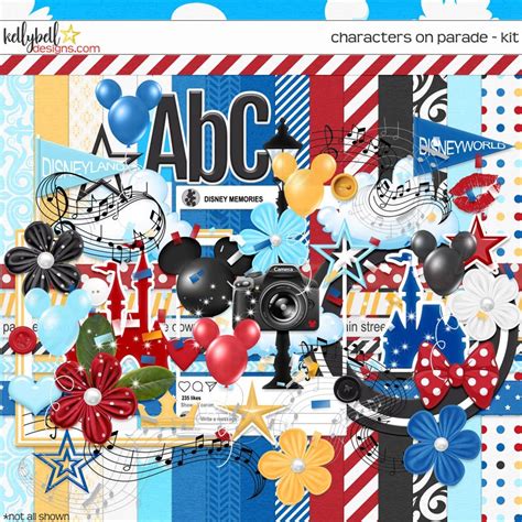 Characters On Parade Kit - Kellybell Designs