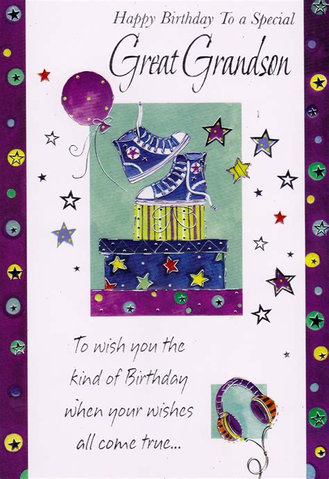 happy 10 bday great grandson | ... › Birthdays › Happy Birthday To A Special Great Grandson Card ...