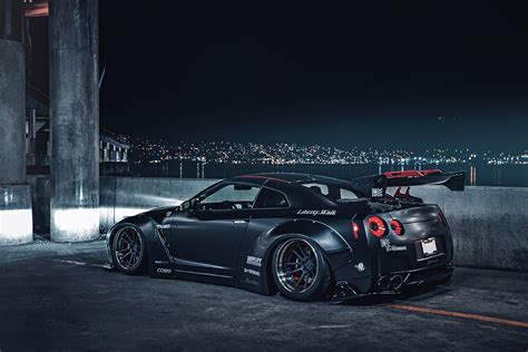 Black Nissan GTR Wallpapers - Top Free Black Nissan GTR Backgrounds ...