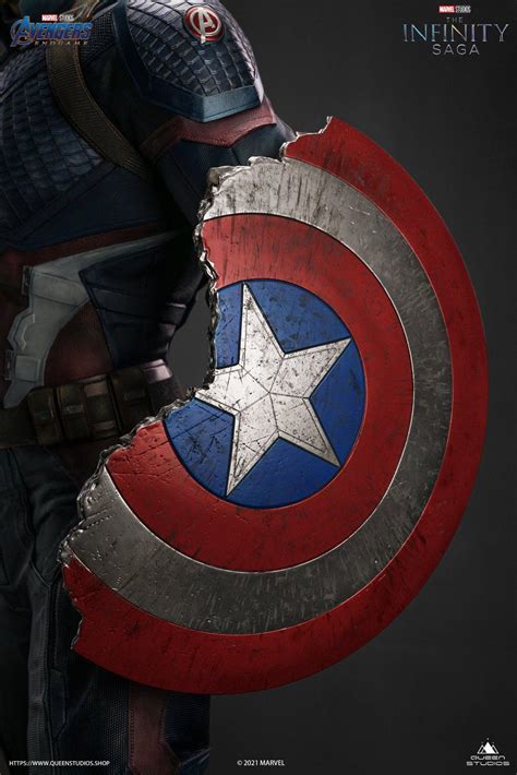 Captain America Broken Shield Wallpapers - Top Free Captain America ...