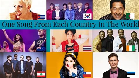 One Song From Each Country In The World - YouTube Music