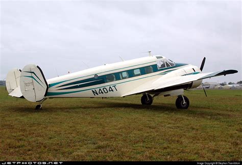 N404T | Beechcraft E18S | Private | Stephen Tornblom | JetPhotos