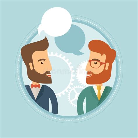 Business People Talking Vector Illustration. Stock Vector ...