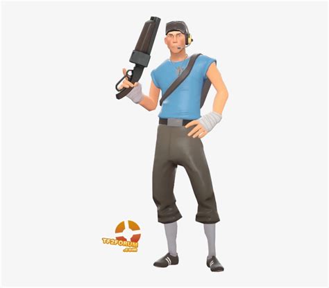 Blu Scout - Team Fortress 2 Scout Blue Transparent PNG - 330x659 - Free Download on NicePNG