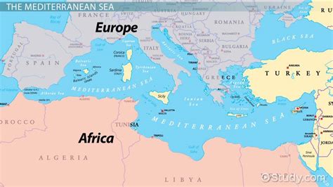 Seas & Oceans in the Mediterranean Region: Lesson for Kids - Lesson | Study.com