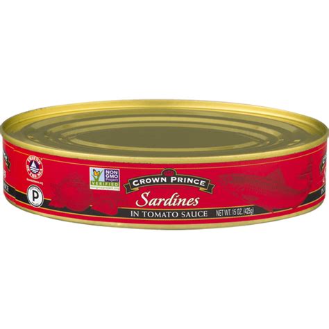 Crown Prince Sardines, In Tomato Sauce | Casey's Foods