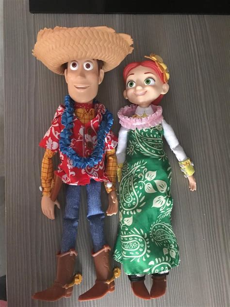 Rare Disney Toy Story Hawaiian Vacation Talking Woody & Jessie Dolls | in Irvine, North Ayrshire ...