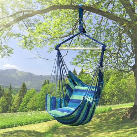 Outdoor Hammock Indoor Adult Cradle Chair Single Swing Balcony Chair ...