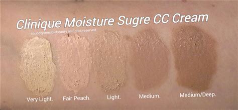 Clinique CC Cream Moisture Surge Hydrating Color Corrector SPF 30 ...