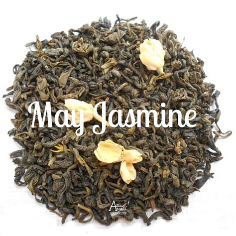 Jasmine Tea Organic Green Tea Whole Leaf MAY JASMINE | Etsy