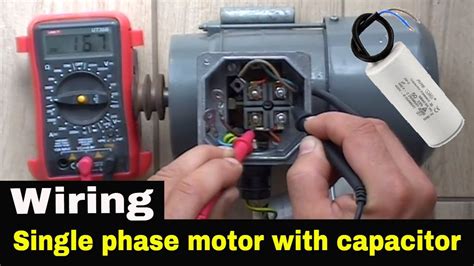 How to wire single phase motor with start/run/permanent capacitors. | Capacitor, Electrical ...